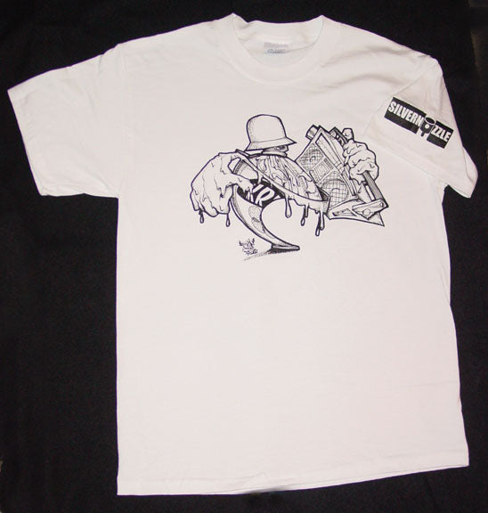 z - BBoy Spraycan w/ BoomboxSilverNozzle Design on Sleeve