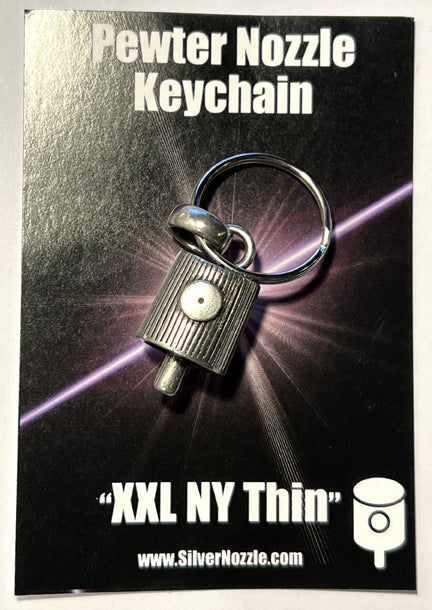 XXL Phantom Nozzle Pewter Keychain