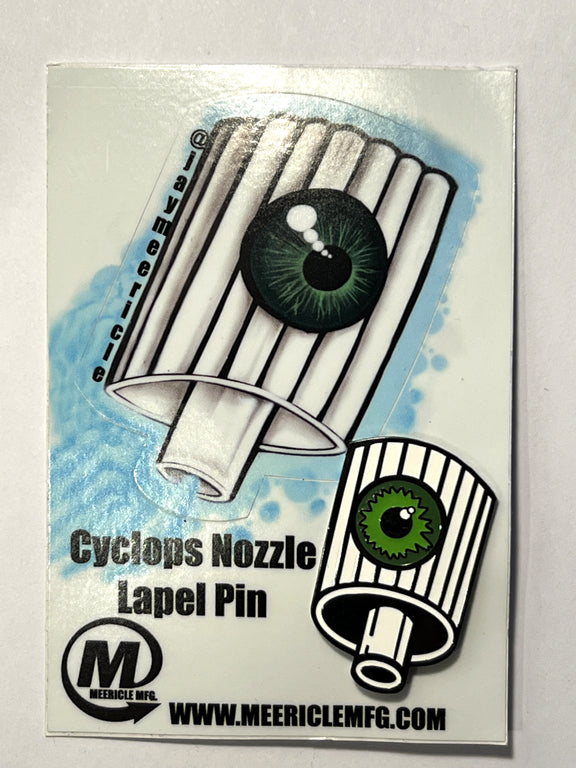 Cyclops Nozzle Lapel Pin – MeericleMFG.com