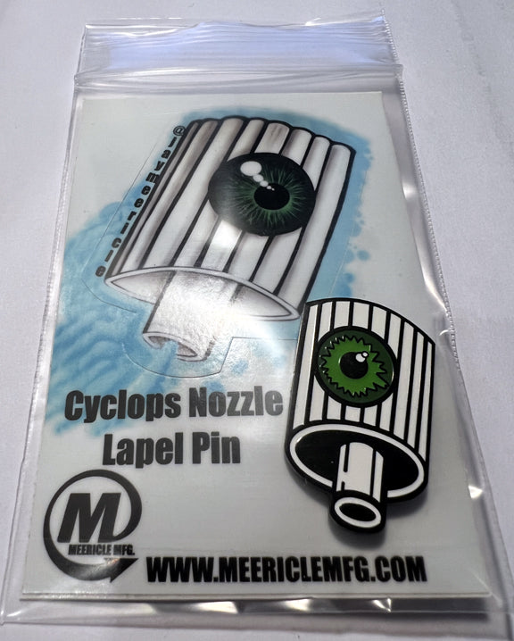 Cyclops Nozzle Lapel Pin