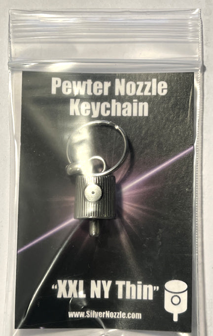 XXL Phantom Nozzle Pewter Keychain
